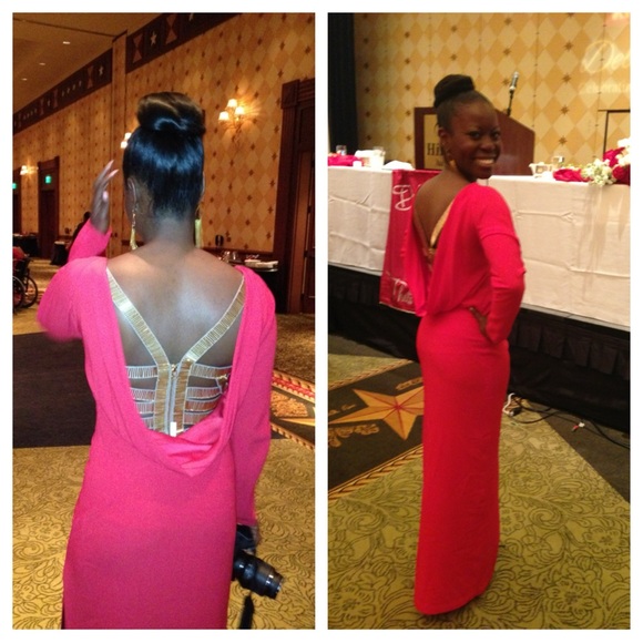 BCBGMaxAzria Scarlet Long Sleeve Dress - Picture 3 of 3